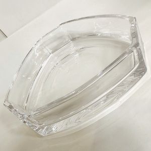 TIFFANY & CO Crystal Candy / Nut / Trinket Dish 6" - Germany